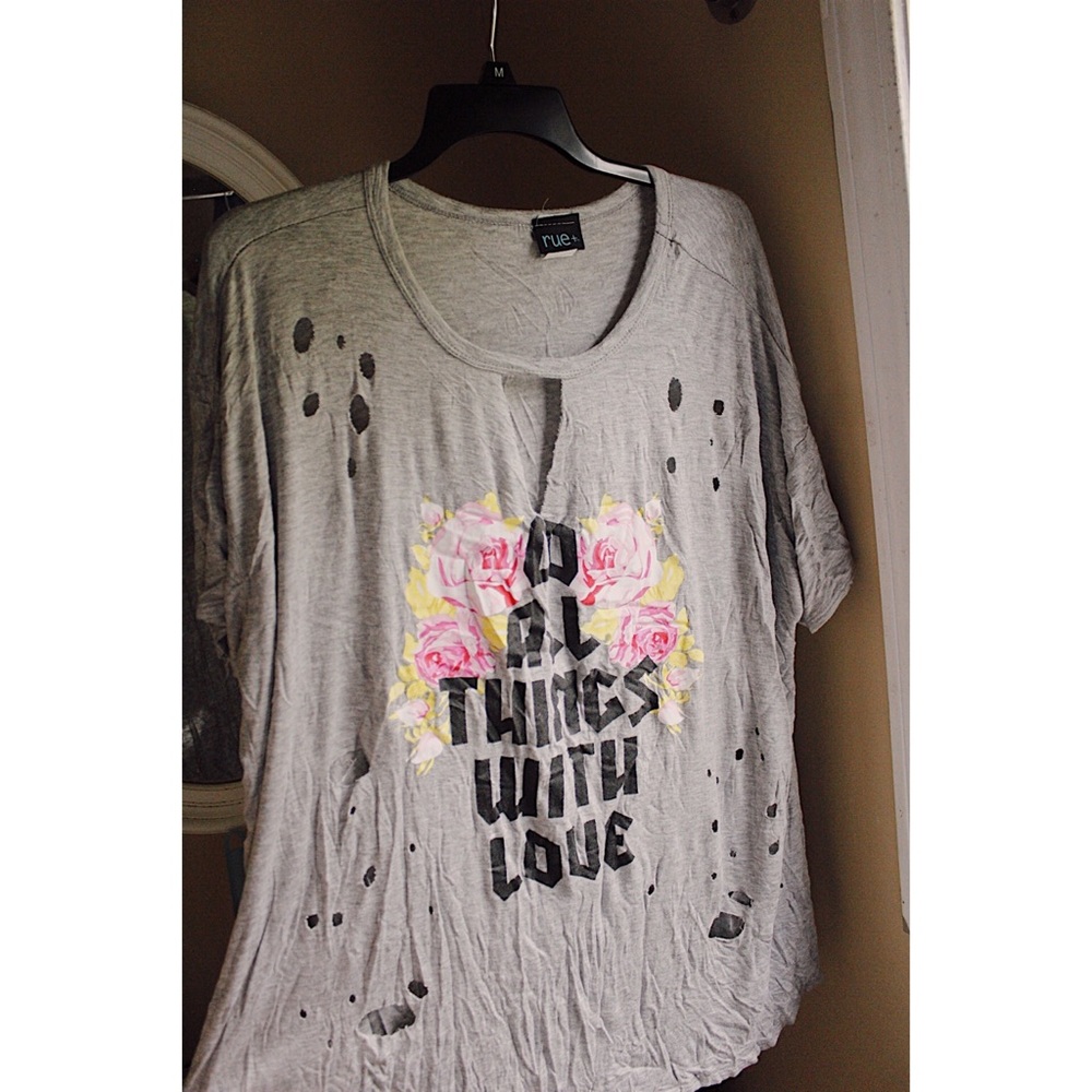 +PLUS SIZE- SHIRT